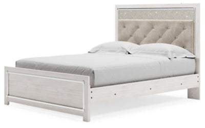 Altyra Queen Panel Bed  (White)