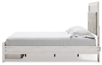 Altyra Queen Upholstered Storage Bed  (White)