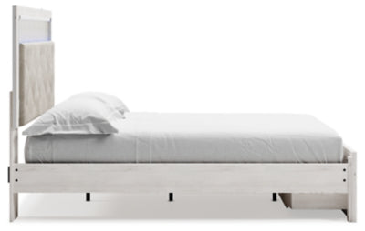 Altyra Queen Upholstered Storage Bed  (White)