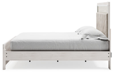 Altyra King Panel Bed  (White)