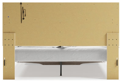 Altyra King Upholstered Storage Bed (White)