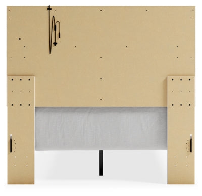 Altyra Full Panel Bed, Dresser, Mirror and Nightstand (White)