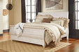 Willowton King Sleigh Bed - Furniture Depot (3707382235189)