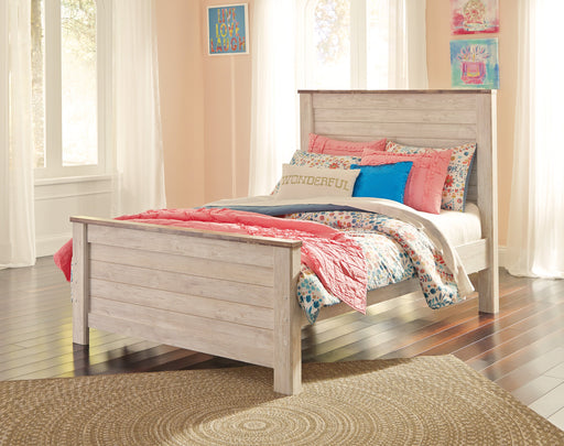 Willowton Full Panel Bed - Furniture Depot