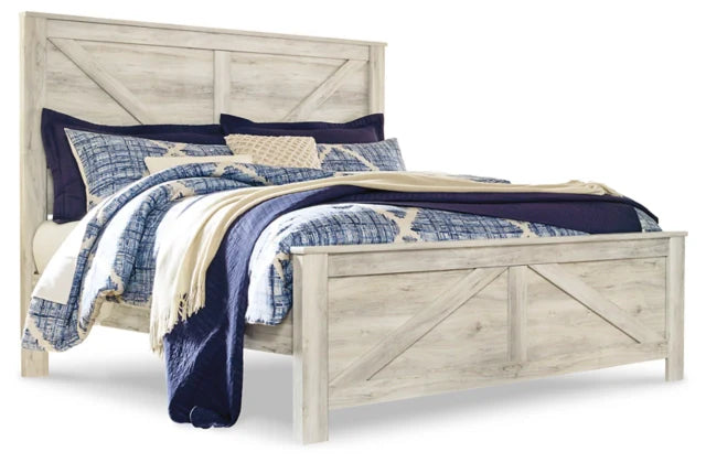 Bellaby Cross Back Panel Bed - King