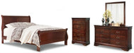 Alisdair Queen Sleigh Bed, Dresser, Mirror, and Chest