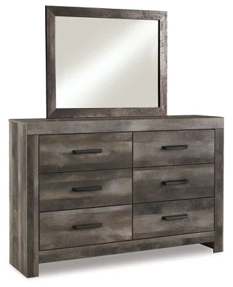 Wynnlow Gray 4 Pc. Dresser, Mirror, Panel Bed