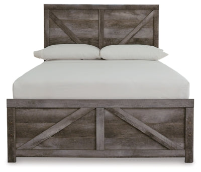 Wynnlow Full Crossbuck Panel Bed