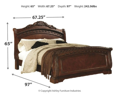 North Shore Queen Sleigh Bed