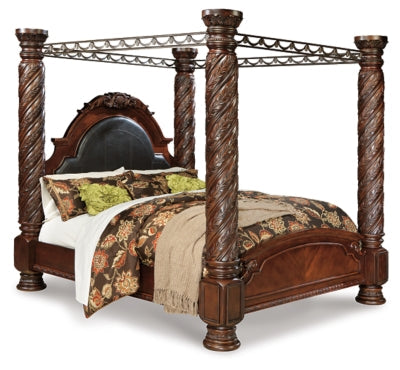 North Shore King Poster Bed with Canopy