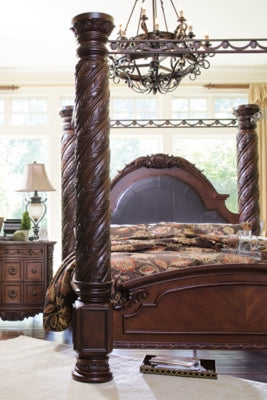 North Shore King Poster Bed with Canopy