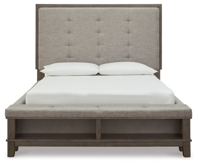 Hallanden Queen Panel Bed with Storage