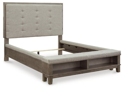 Hallanden Queen Panel Bed with Storage