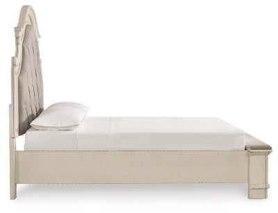 Realyn Queen Upholstered Bed