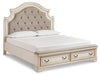 Realyn California King Upholstered Bed