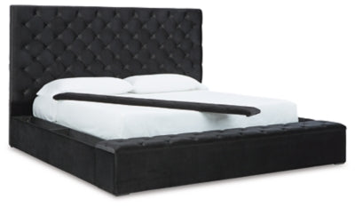 Lindenfield King Upholstered Bed with Storage