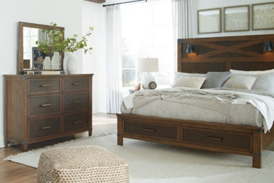 Wyattfield Queen Panel Bed with Storage