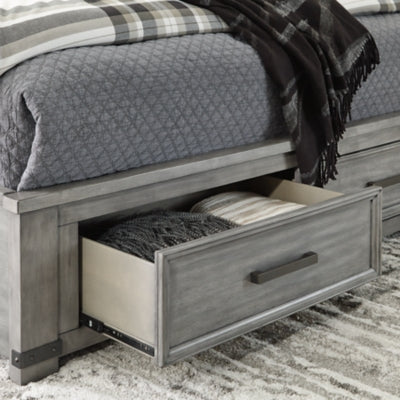 Russelyn California King Storage Bed