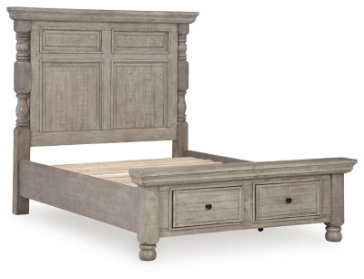 Harrastone Queen Panel Bed