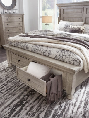 Harrastone Queen Panel Bed