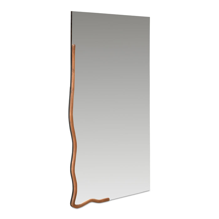 Leni Large Mirror Brown
