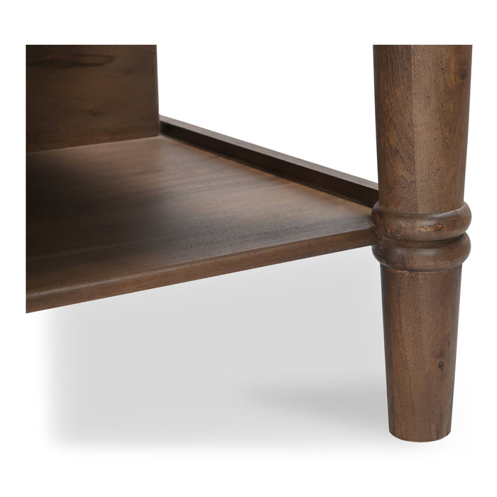 Russet Kitchen Island Brown