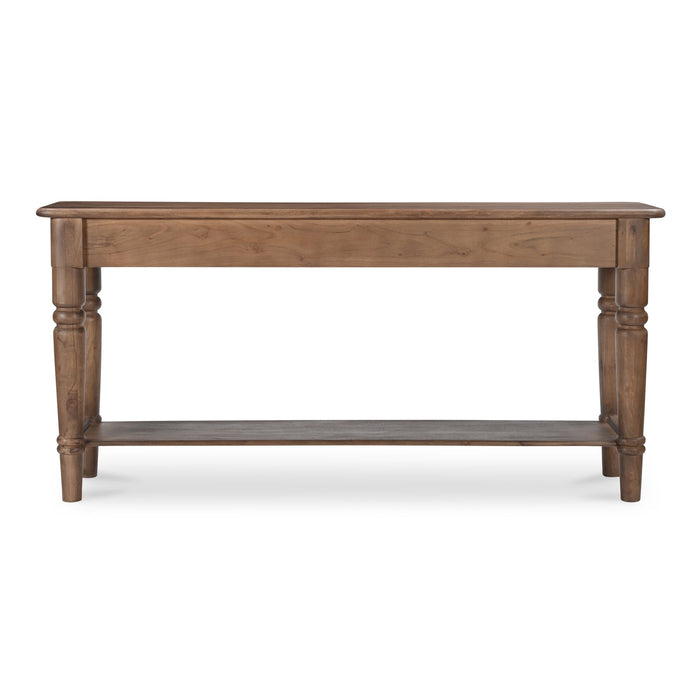 Russet Console Table Brown