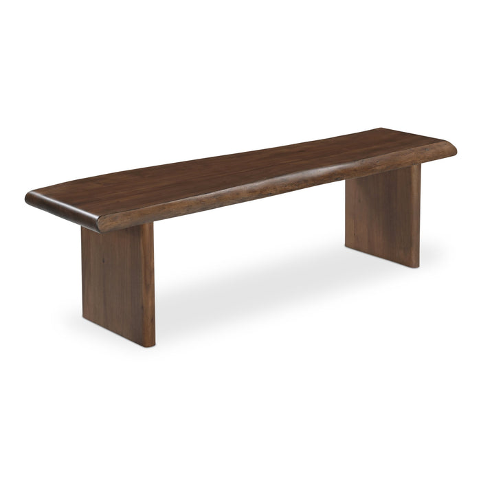 Lila Dining Bench Brown