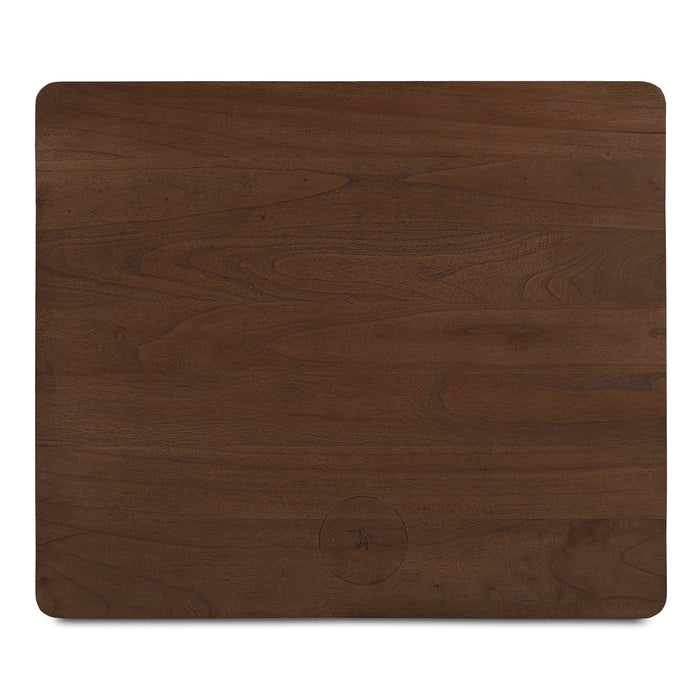 Lottie Charging Nightstand Brown