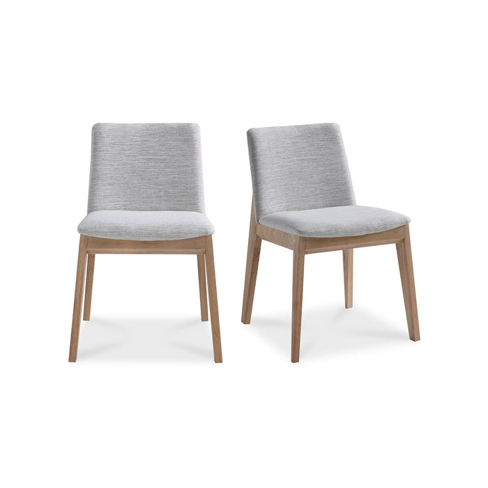 Deco Oak Dining Chair - Set Of Two