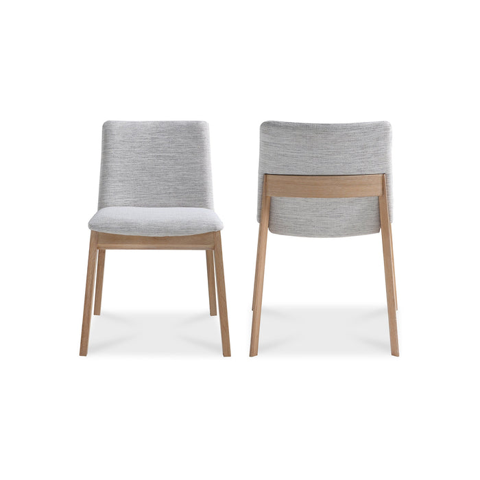 Deco Oak Dining Chair - Set Of Two