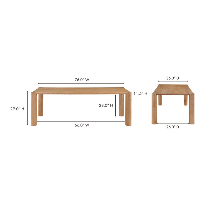 Post Small Dining Table
