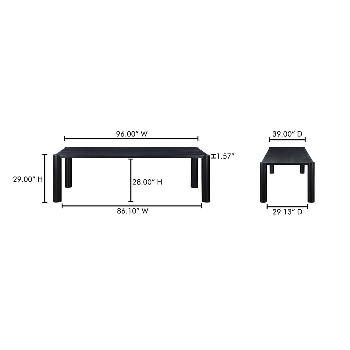 Post Large Dining Table