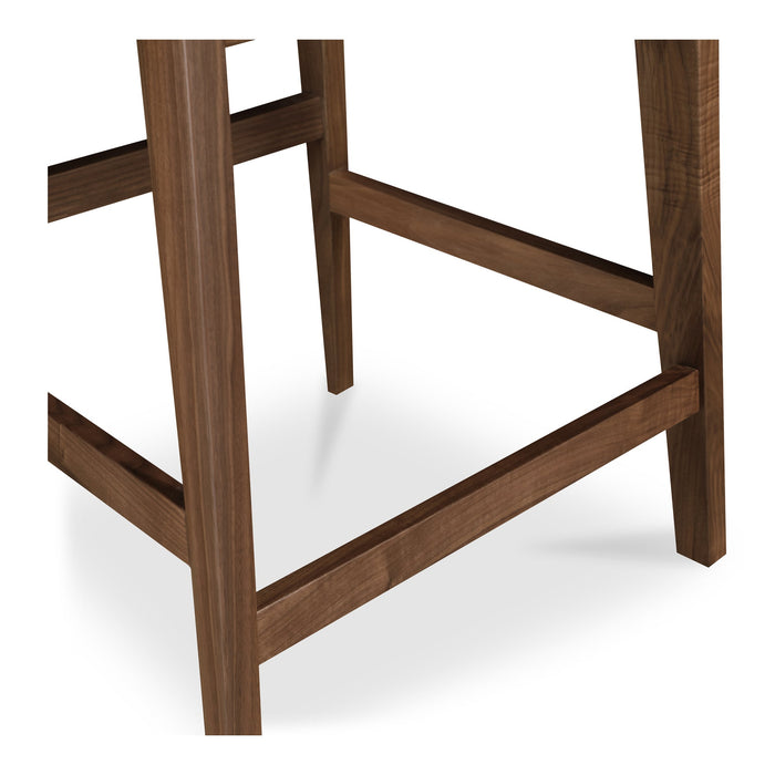Deco Counter Stool White PVC