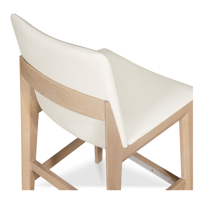 Deco Oak Counter Stool