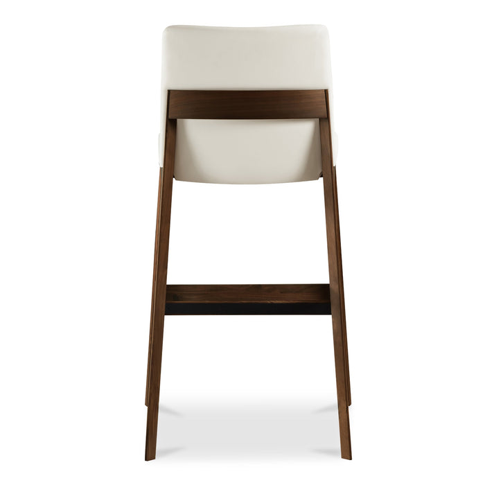 Deco Barstool White PVC