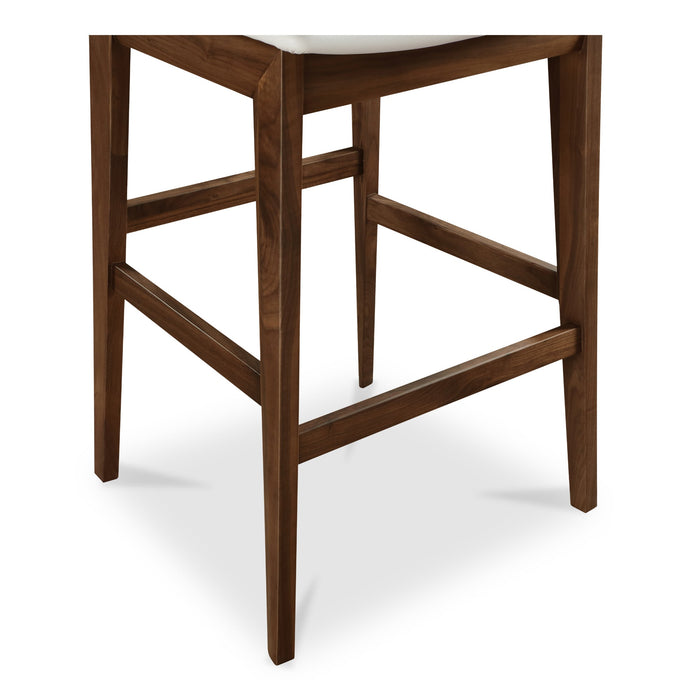 Deco Barstool White PVC