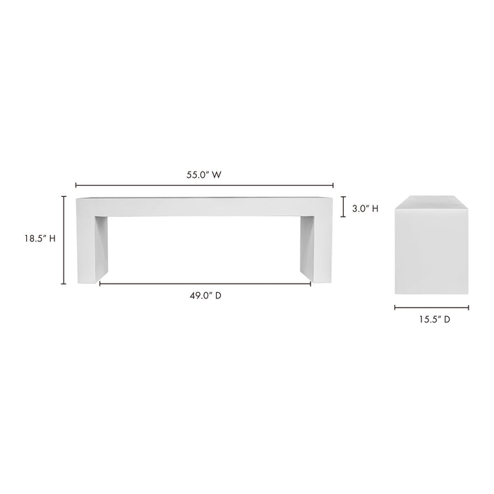 Lazarus Outdoor Bench