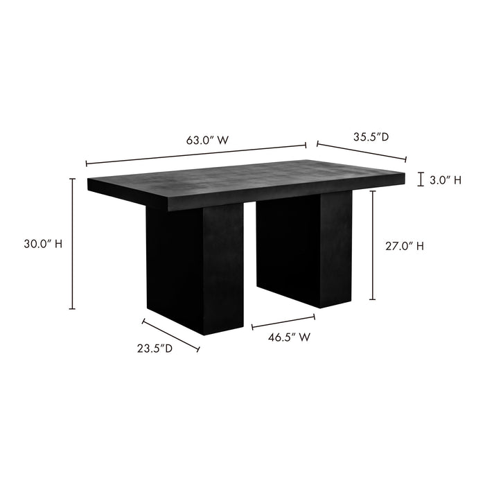 Aurelius 2 Outdoor Dining Table