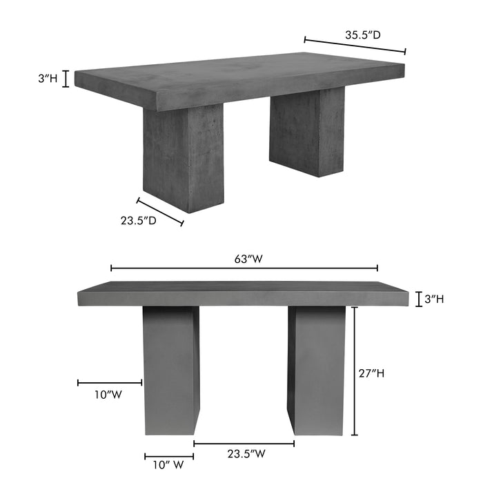 Aurelius 2 Outdoor Dining Table