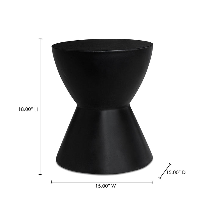 Hourglass Outdoor Stool
