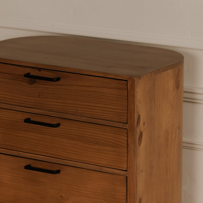 Lachlan 4 Drawer Chest Brown