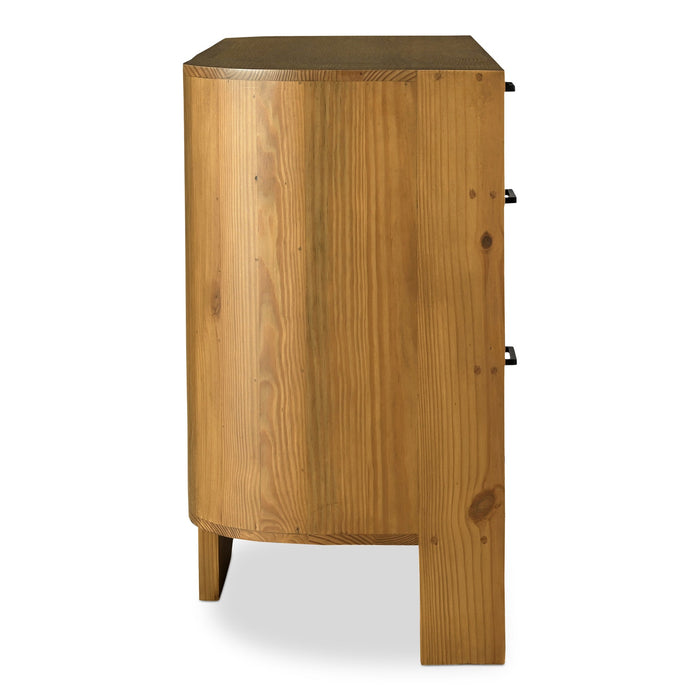 Lachlan 6 Drawer Dresser Brown