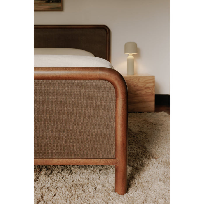 Rye Bed Warm Brown