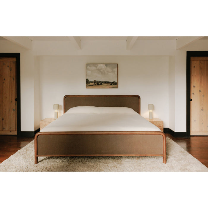 Rye Bed Warm Brown