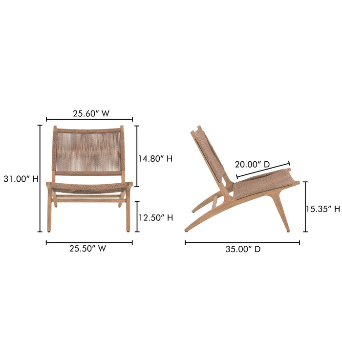 Palma Outdoor Lounge Chair