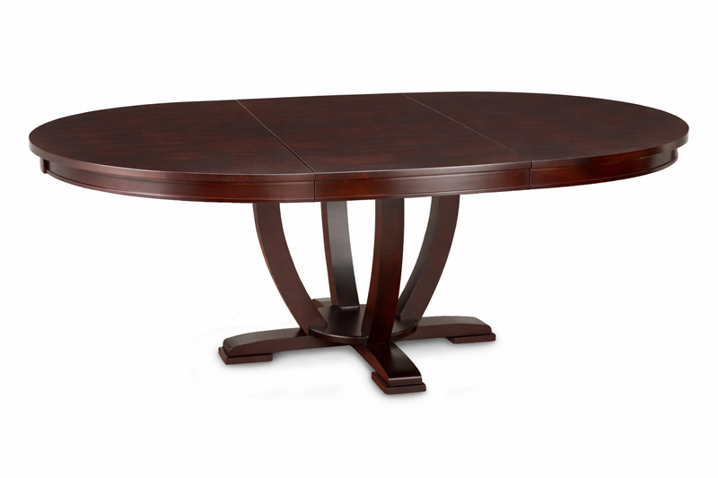 Florence Round Solid Top Pedestal Table Collection
