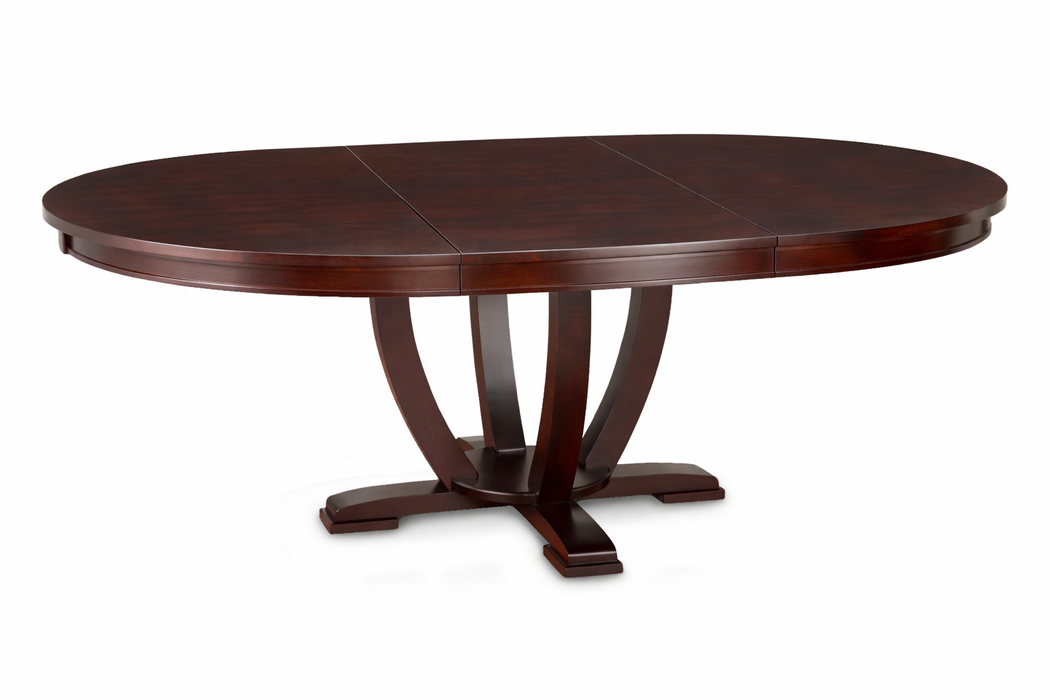 Florence Round Solid Top Pedestal Table Collection