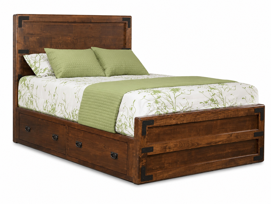 Saratoga Storage Bed w/Low Footboard Collection