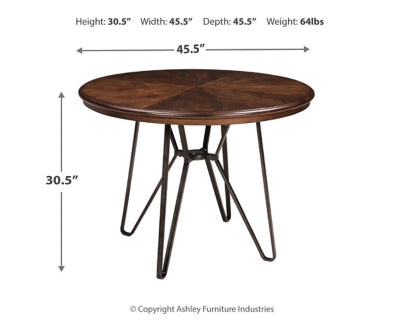 Centiar Dining Table and 4 Chairs